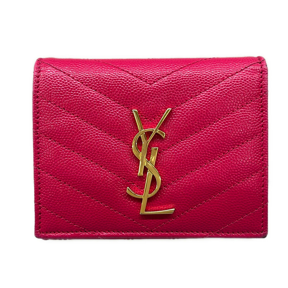 Saint Laurent Paris Pink Gold Leather #331346S56B